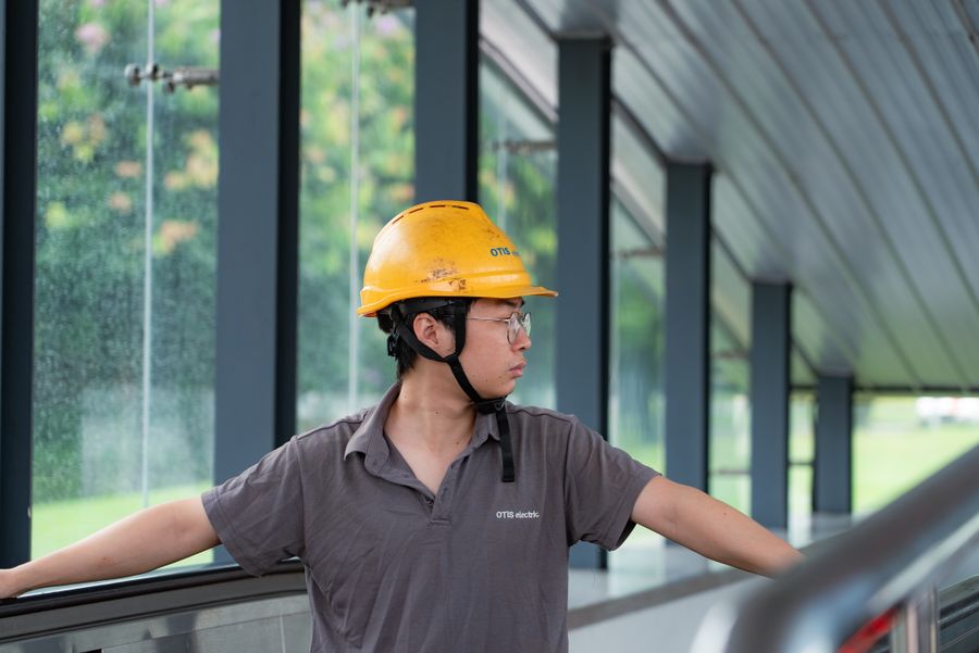 Inspección técnica en una instalación industrial